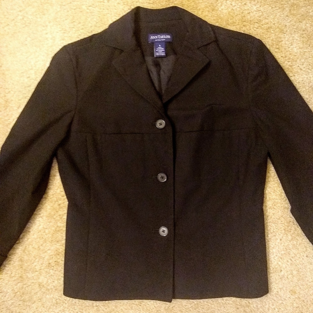 Ann Taylor Women's Blazer Black Size 2